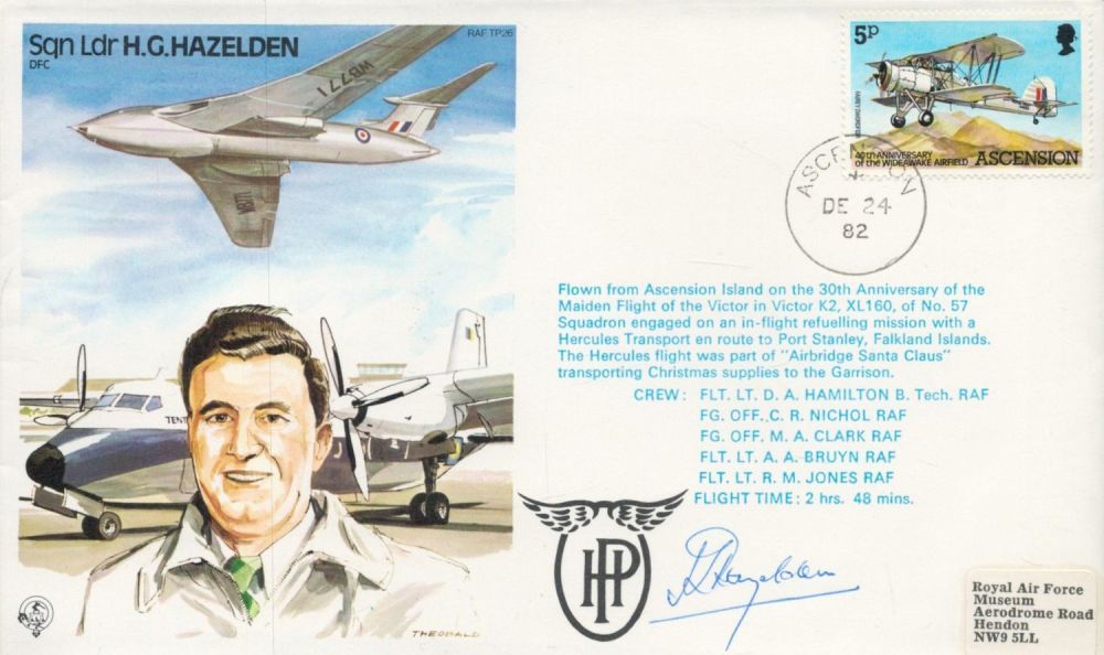 Lot 178: H G Hazelden signed test pilot cover. Good...