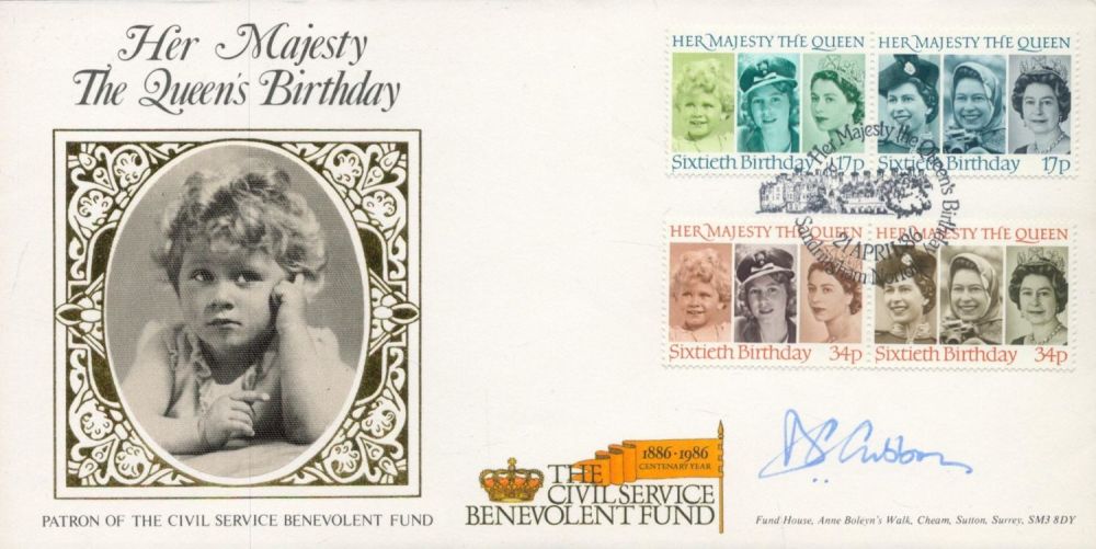 Lot 206: Gibbon signed FDC. Good condition. All autographs are...