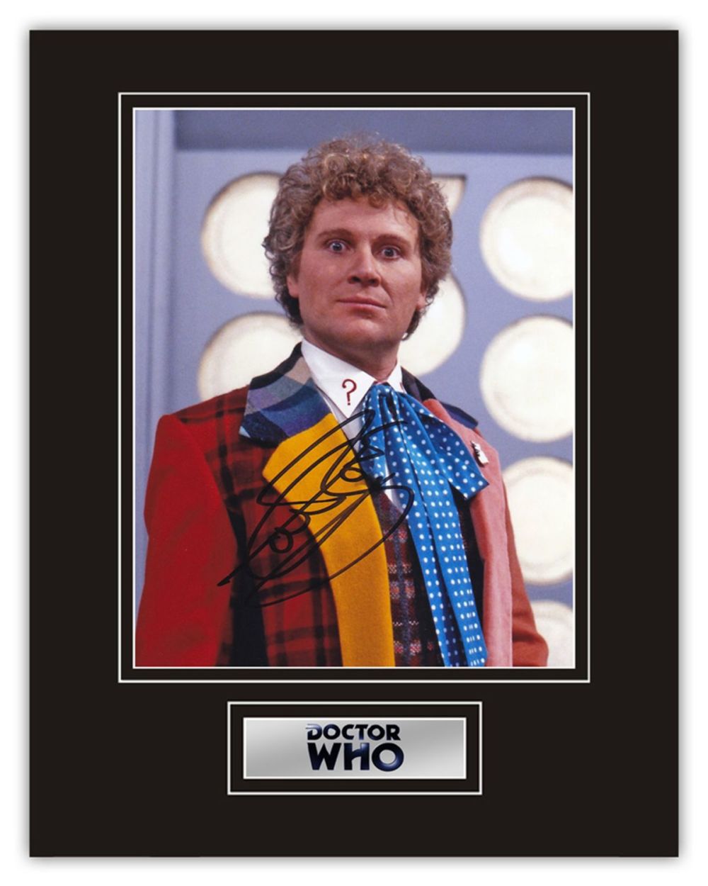 Lot 233: SALE! Dr. Who Colin Baker hand signed professionally...