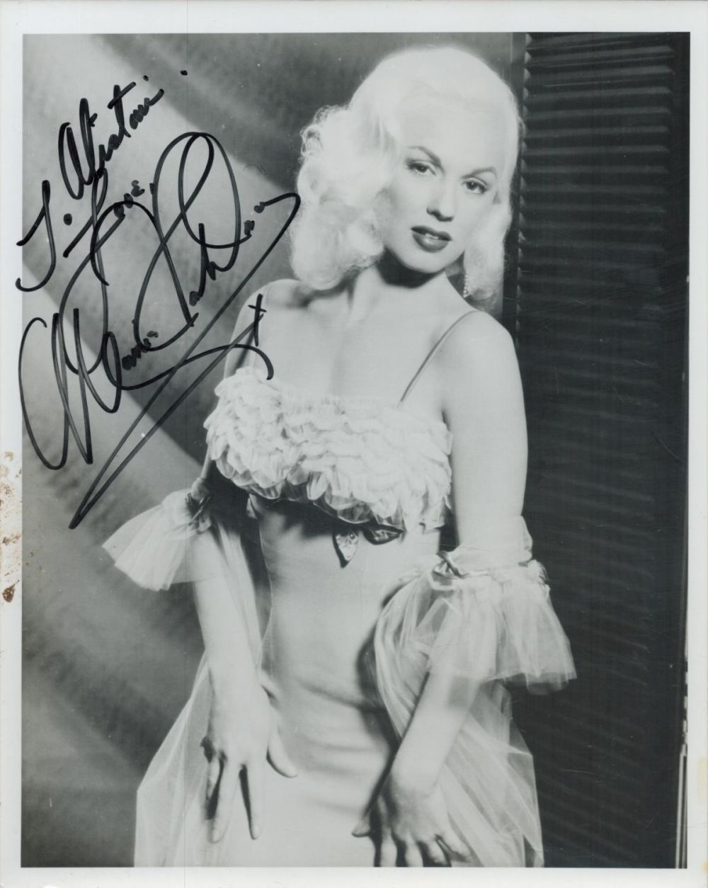 Lot 307: MAMIE VAN DOREN American Actress signed 8x10 Photo....