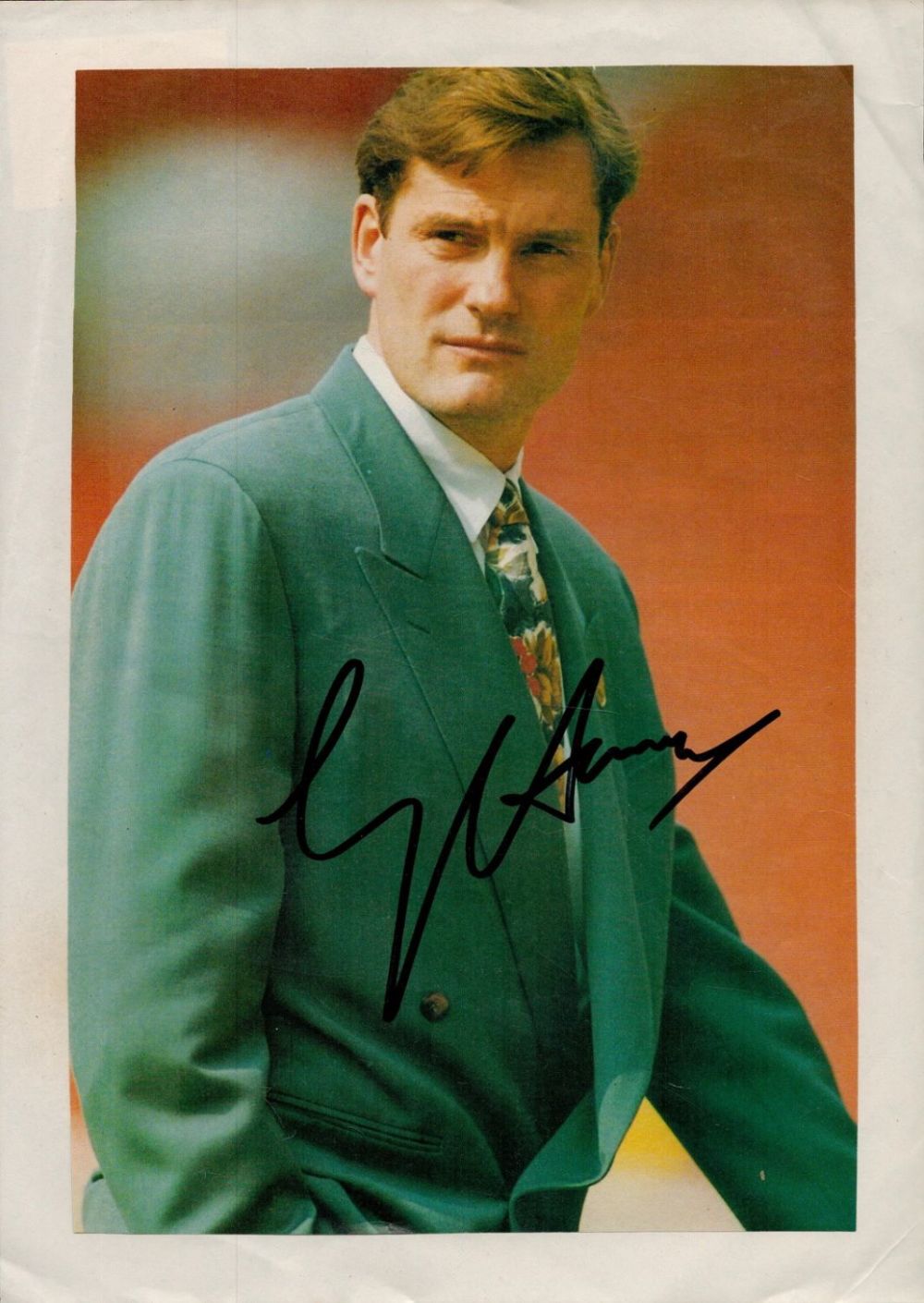 Lot 356: Glen Hoddle signed 12x8 colour photo. Good condition....