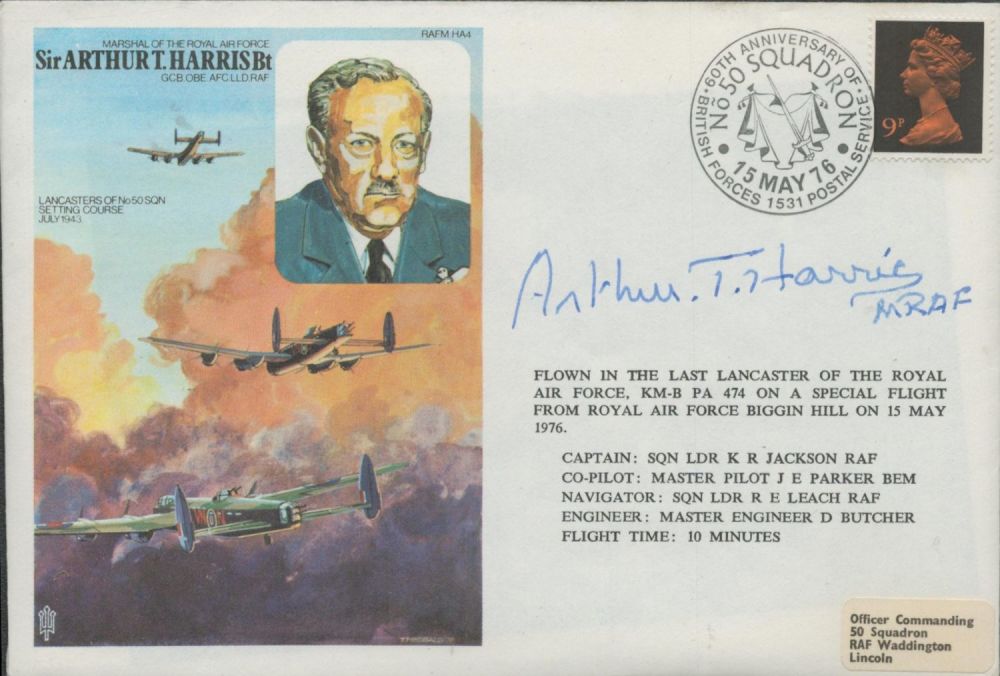 Lot 205: Sir Arthur Harris signed Marshal of the Royal...