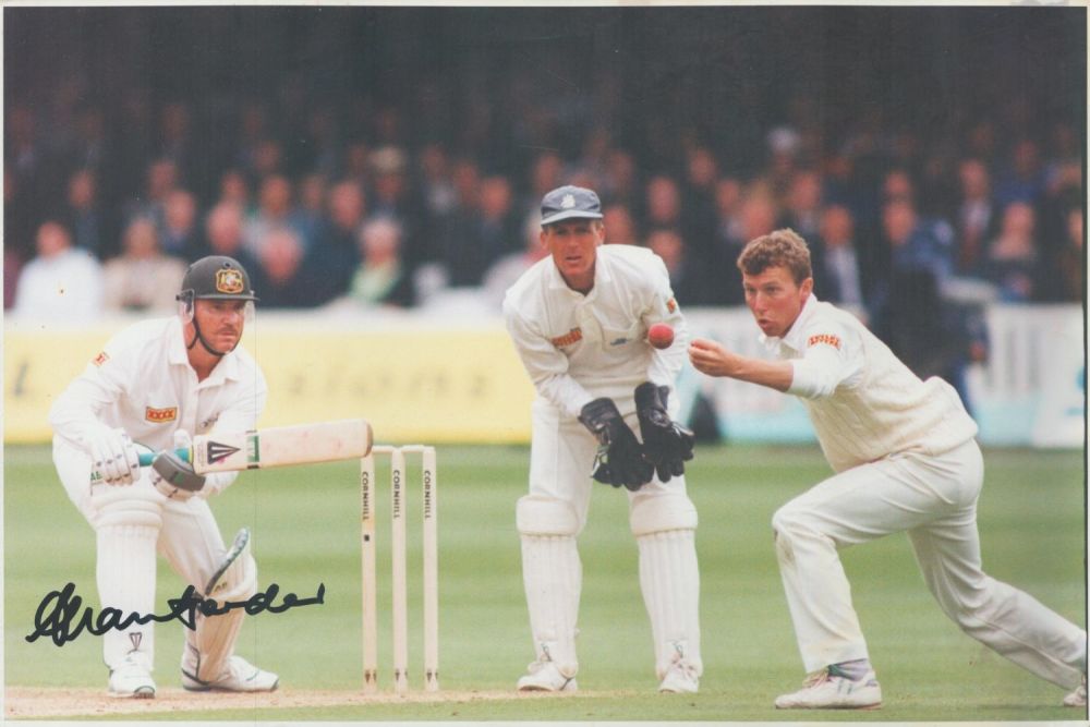 Lot 60: Cricket Alan Border signed 12x8 inch colour photo....