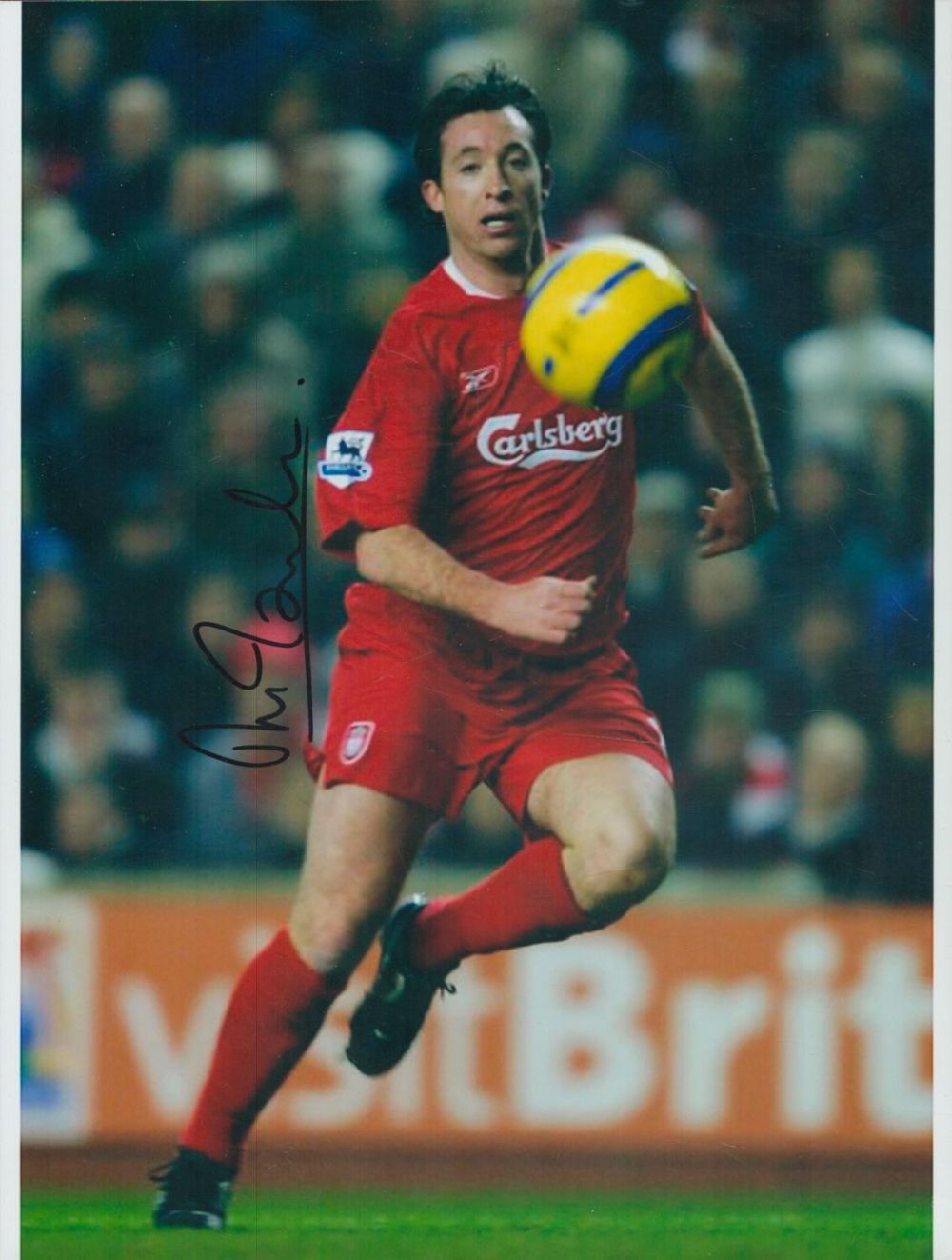 Lot 86: Football Robbie Fowler signed 10x8 inch colour photo...