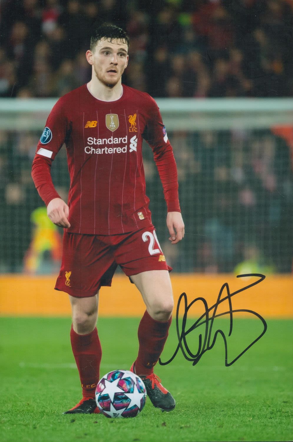 Lot 87: Football Andrew Robertson signed 12x8 inch colour photo...