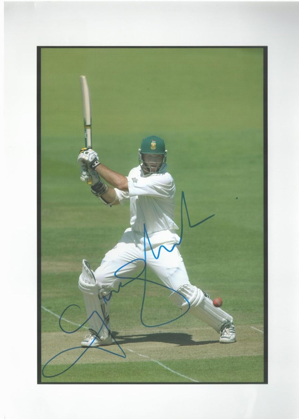 Lot 170: Cricket Graeme Smith signed 12x8 inch colour photo...