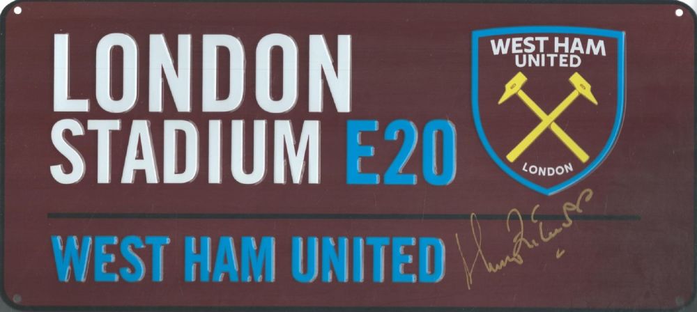 Lot 244: Football Harry Redknapp signed West Ham United London...
