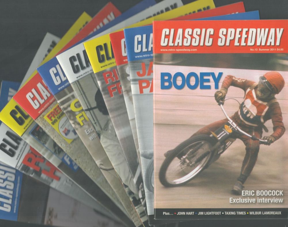 Lot 269: Speedway collection 10 Classic Speedway booklets dating 2010...