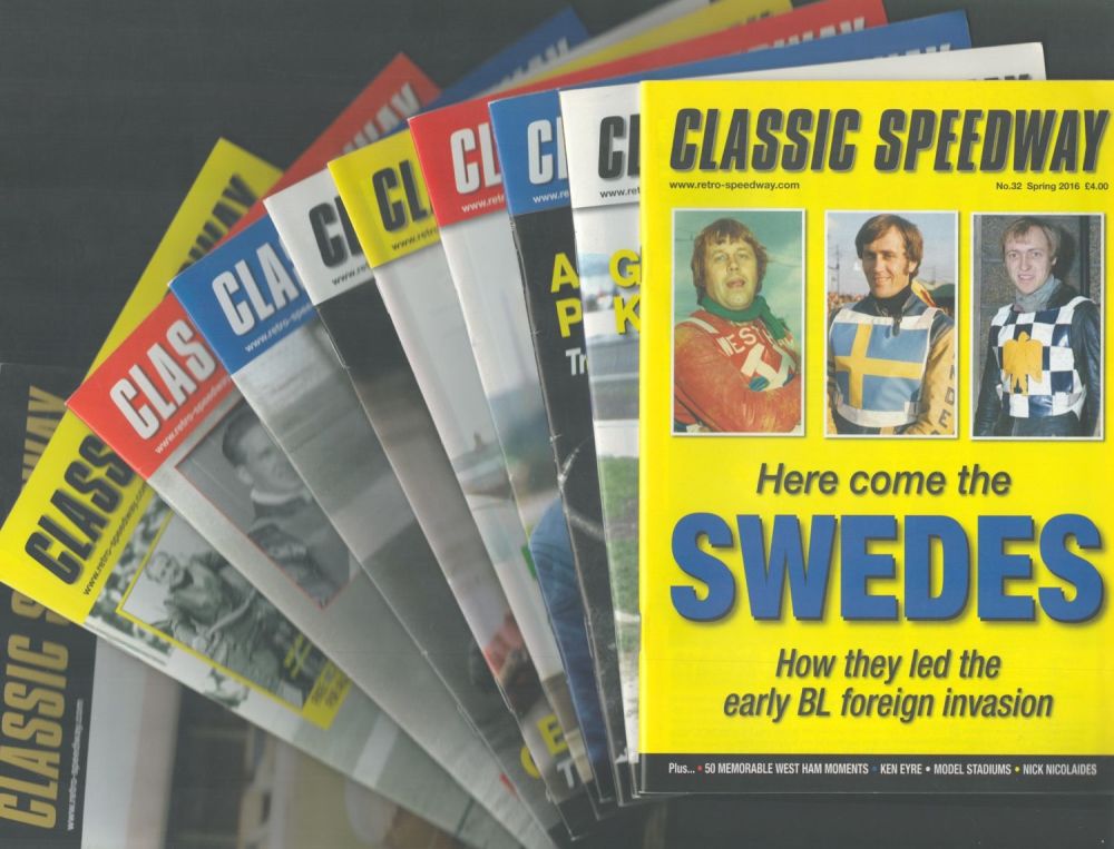 Lot 271: Speedway collection 10 Classic Speedway booklets dating 2013...