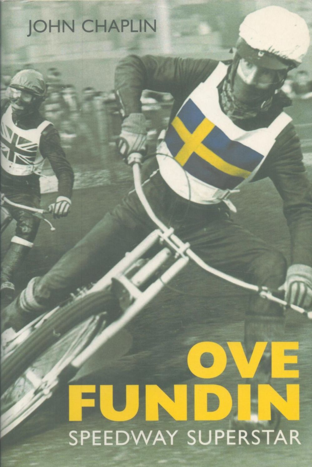 Lot 272: Speedway Paperback book titled Ove Fundin Speedway Superstar...