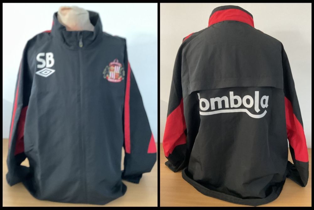 Lot 290: Football Steve Bruce Match Worn Training Umbro Coat....