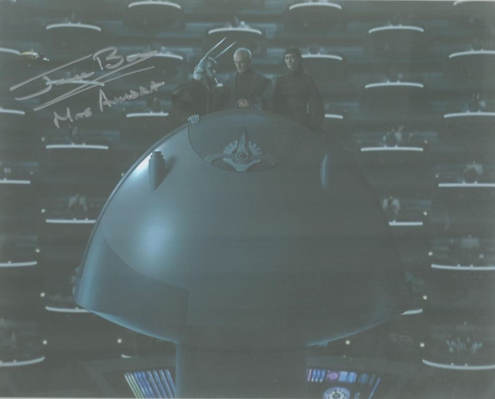 Lot 152: Jerome Blake signed Star Wars 10x8 colour photo....