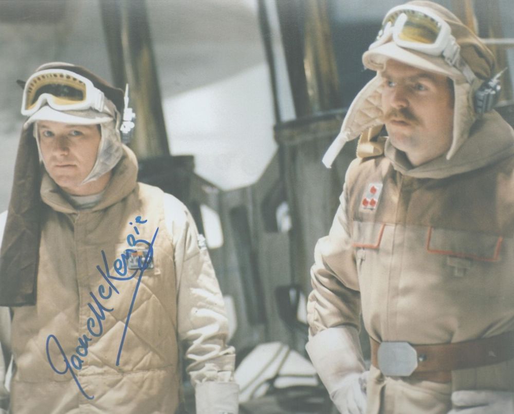 Lot 153: Jack Mckenzie signed Star Wars 10x8 colour photo....
