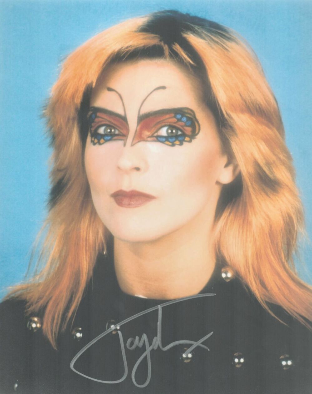 Lot 179: Toyah Wilcox signed stunning Punk colour 10 x...