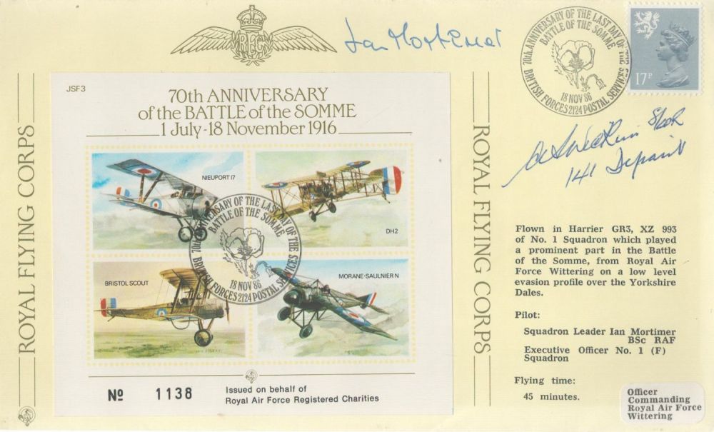 Lot 181: WW2 Battle of Britain Sqn Ldr Arthur Wickens...