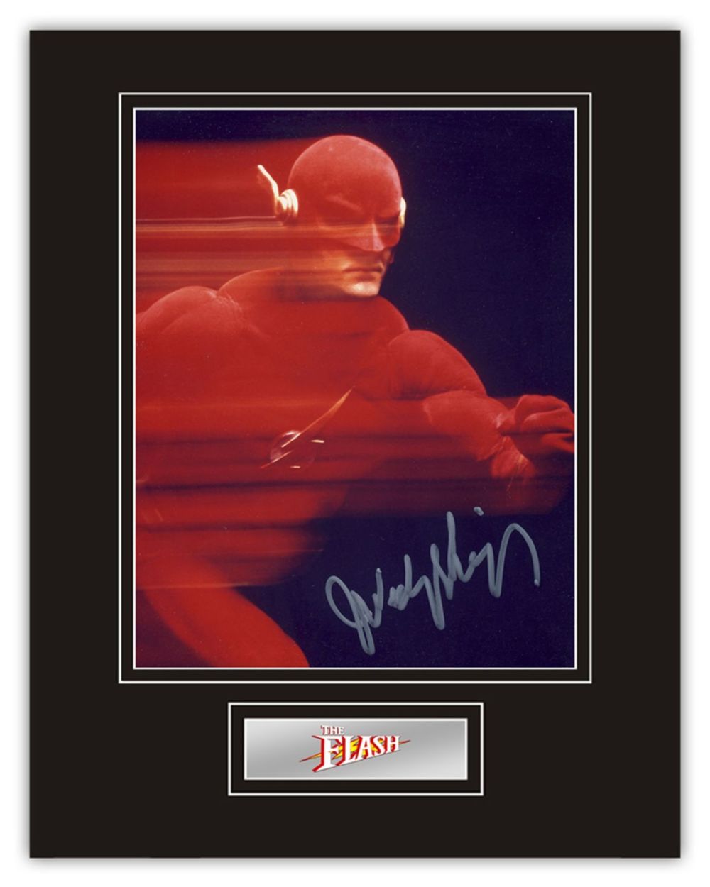 Lot 202: SALE! The Flash John Wesley Shipp hand signed...