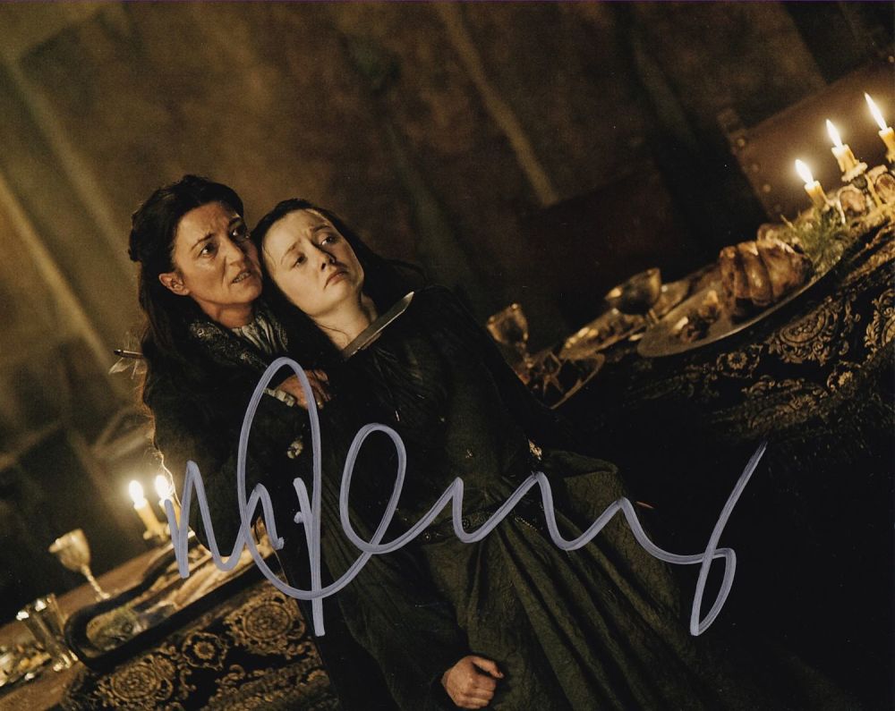 Lot 205: SALE! Game of Thrones Michelle Fairley Red Wedding...
