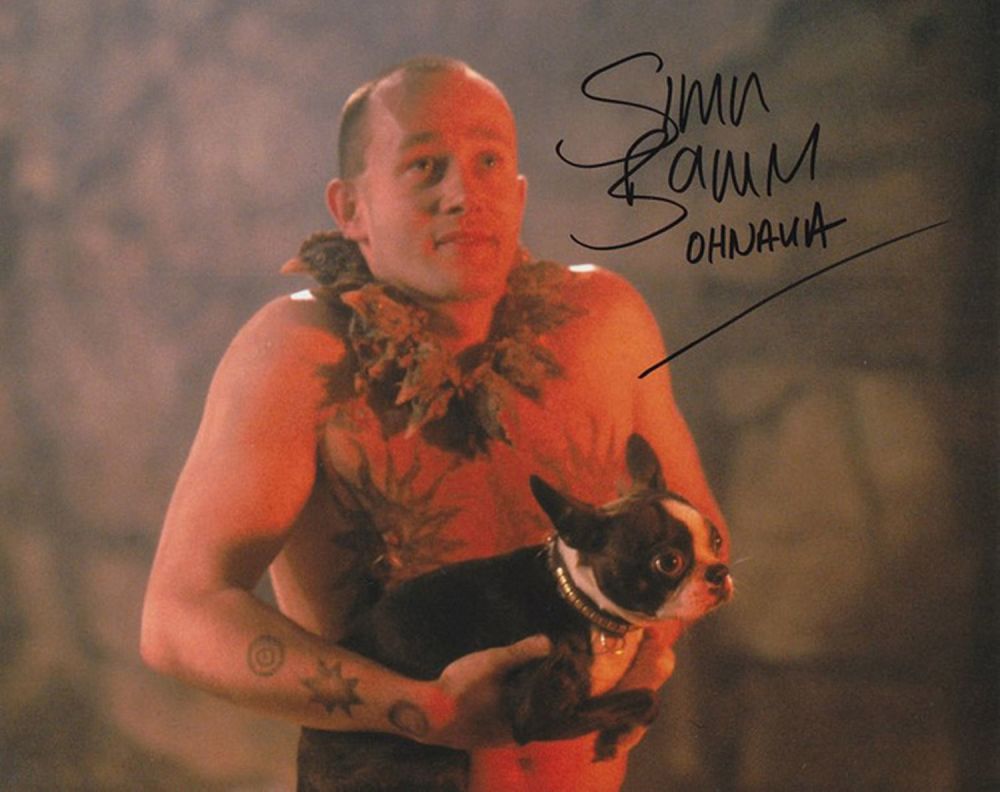 Lot 210: SALE! Nightbreed Simon Bamford hand signed 10x8 photo....