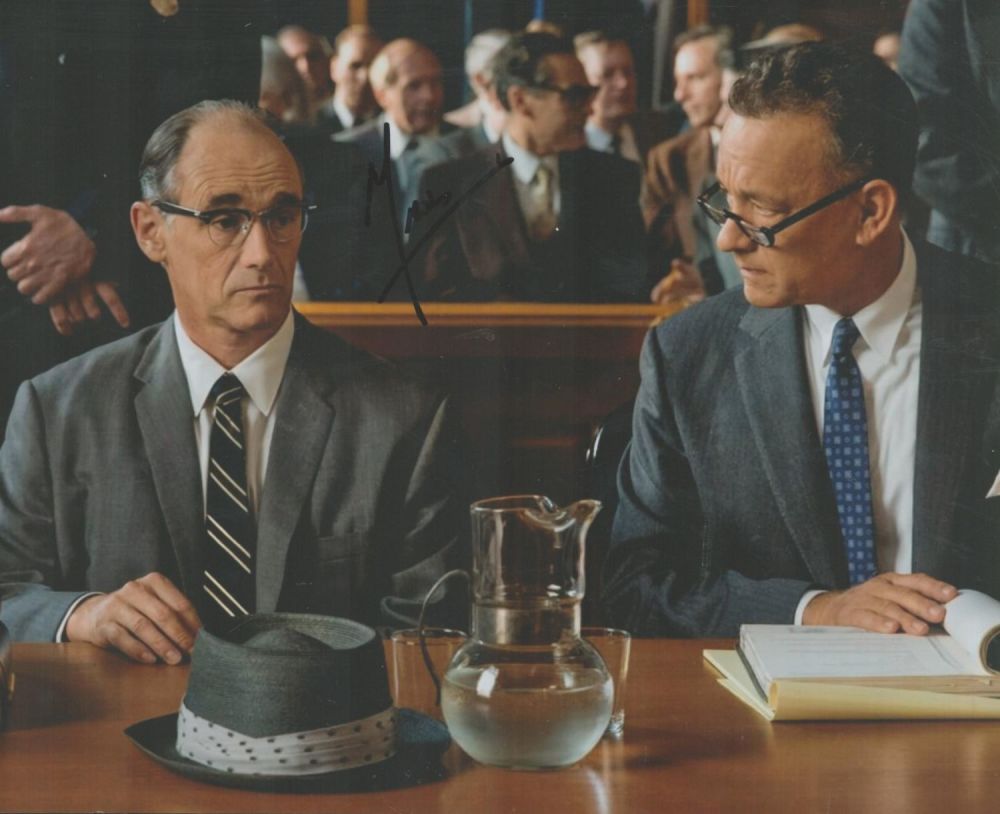 Lot 242: Mark Rylance signed 10x8 inch colour photo. Good...