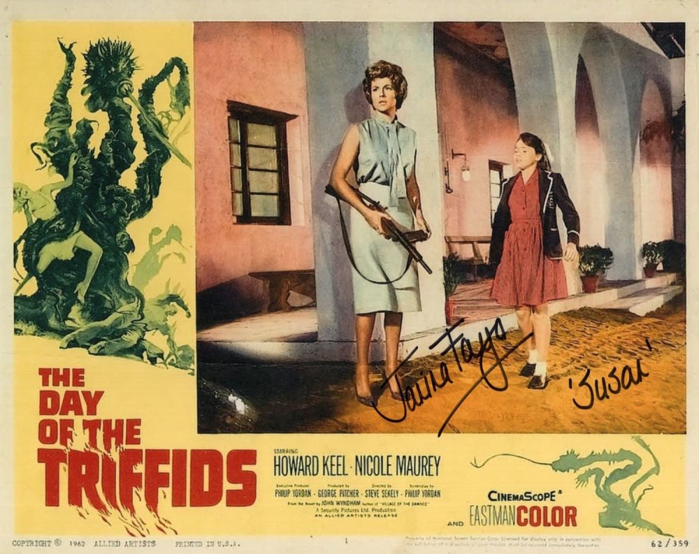 Lot 252: Day of the Triffids 1958 epic sci-fi movie...