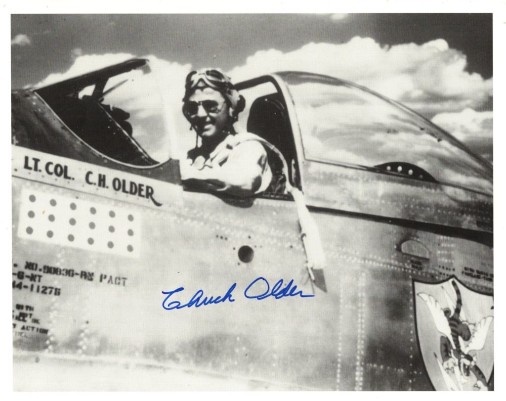 Lot 261: WW2 Flying Tigers 8x10 inch photo signed by...
