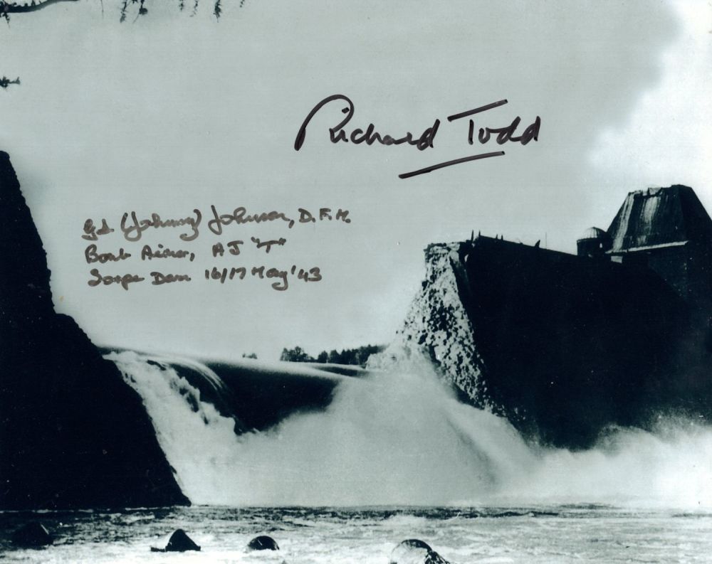 Lot 281: The Dambusters 8x10 inch photo of the Mohne...