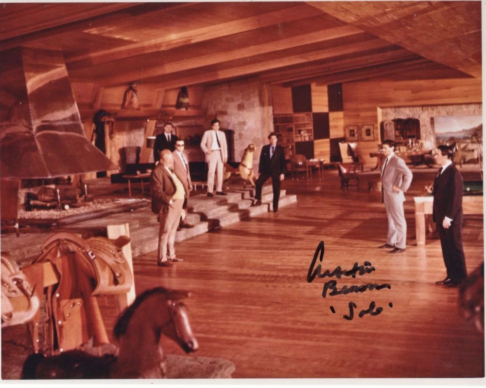 Lot 293: 007 James Bond movie 'Goldfinger' 8x10 inch photo...