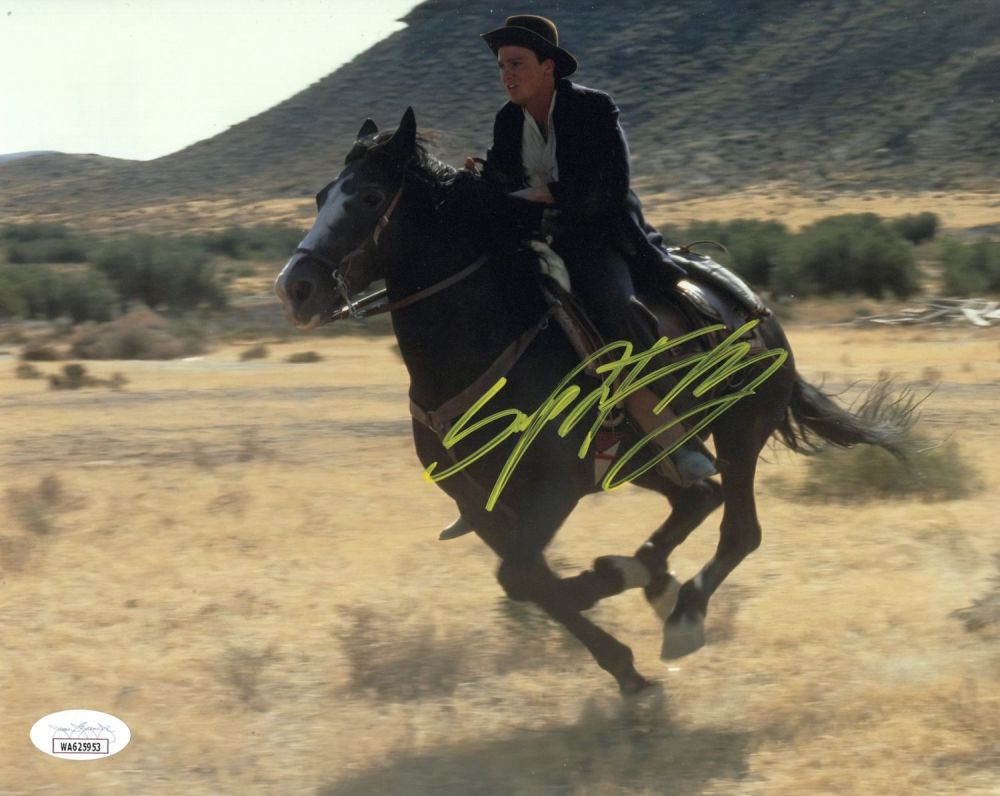 Lot 343: Indiana Jones Chronicles 8x10 photo signed by young...