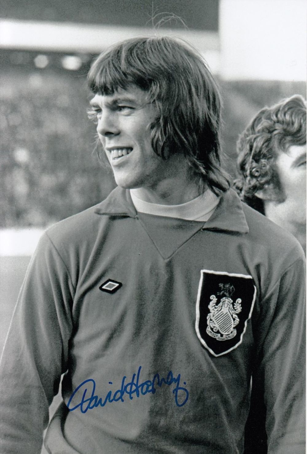 Lot 362: Autographed DAVID HARVEY 12 x 8 photo :...