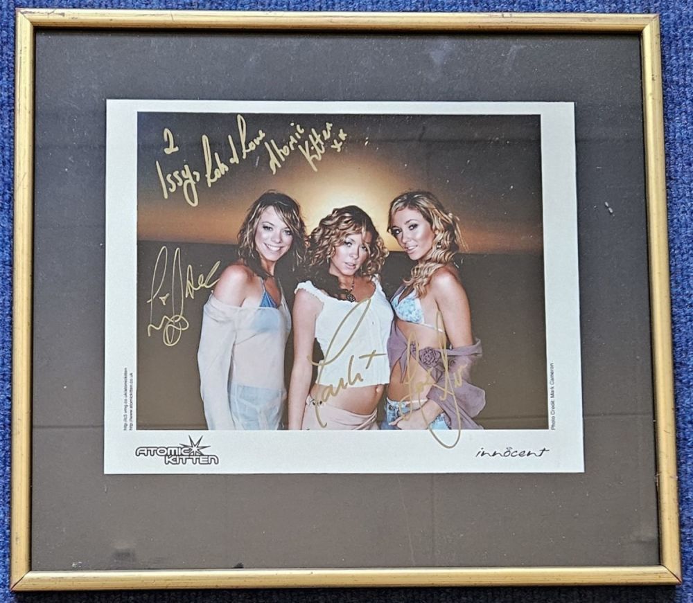 Lot 398: Multi signed Liz Mcclarnon, Jenny Frost & Natasha...