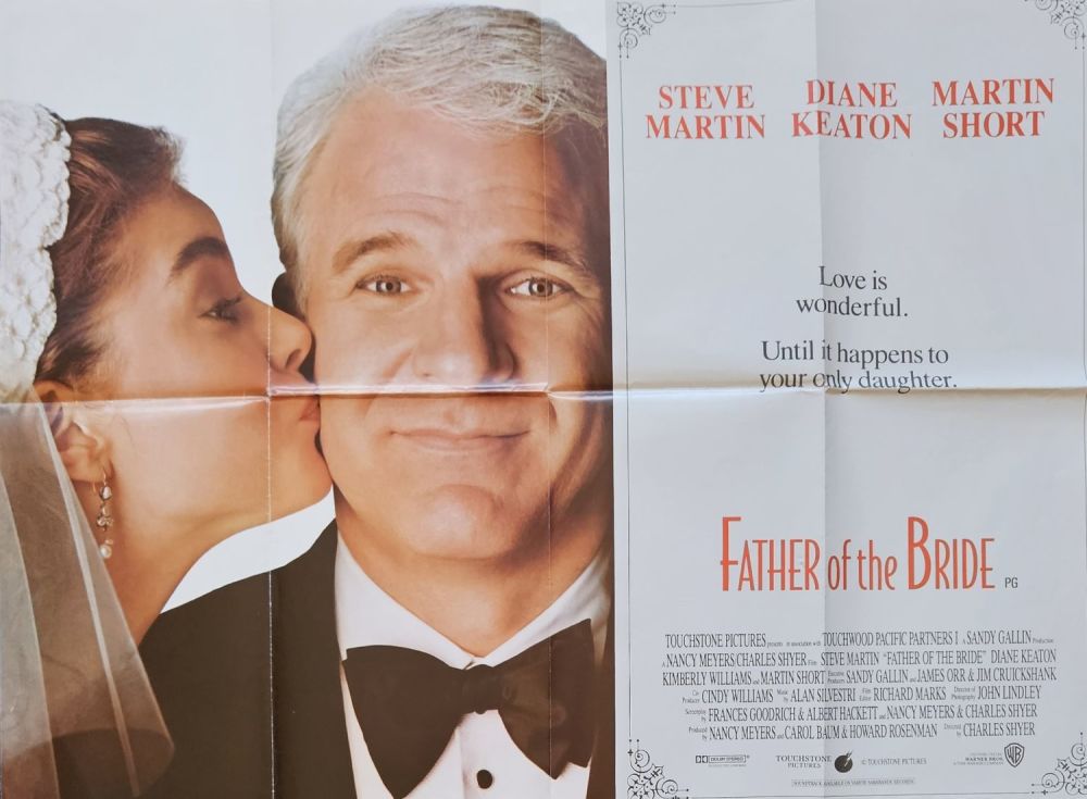 Lot 408: Father of The Bride Approx. 30x40 Inch movie...