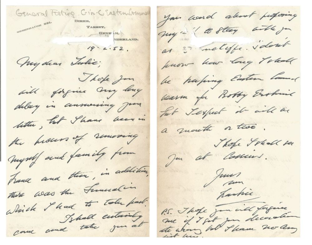 Lot 475: Field Marshal Sir Francis Festing, Chief of Imperial...