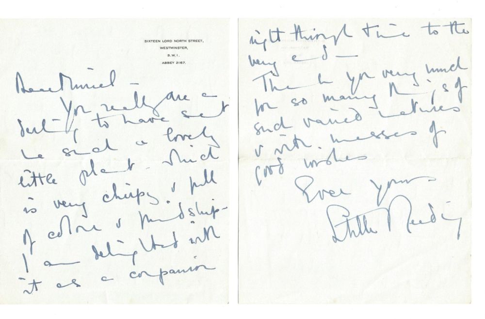 Lot 510: Stella Reading, founder of the WRVS ALS on...