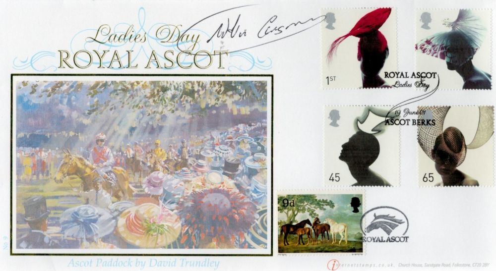 Lot 541: Horse Racing Willie Carson signed Ladies Day Royal...