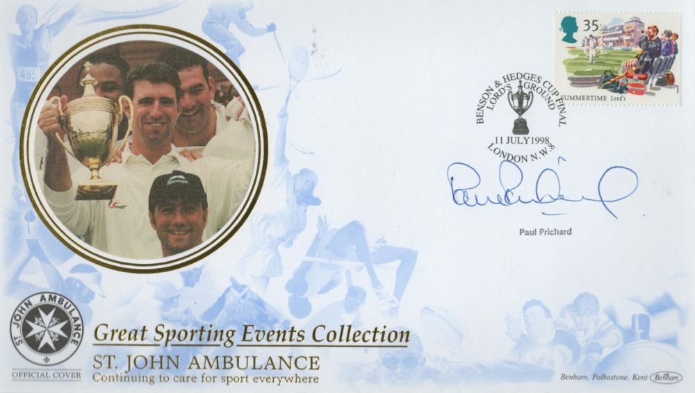 Lot 623: Cricket Paul Pritchard signed Great Sporting Events Collection...