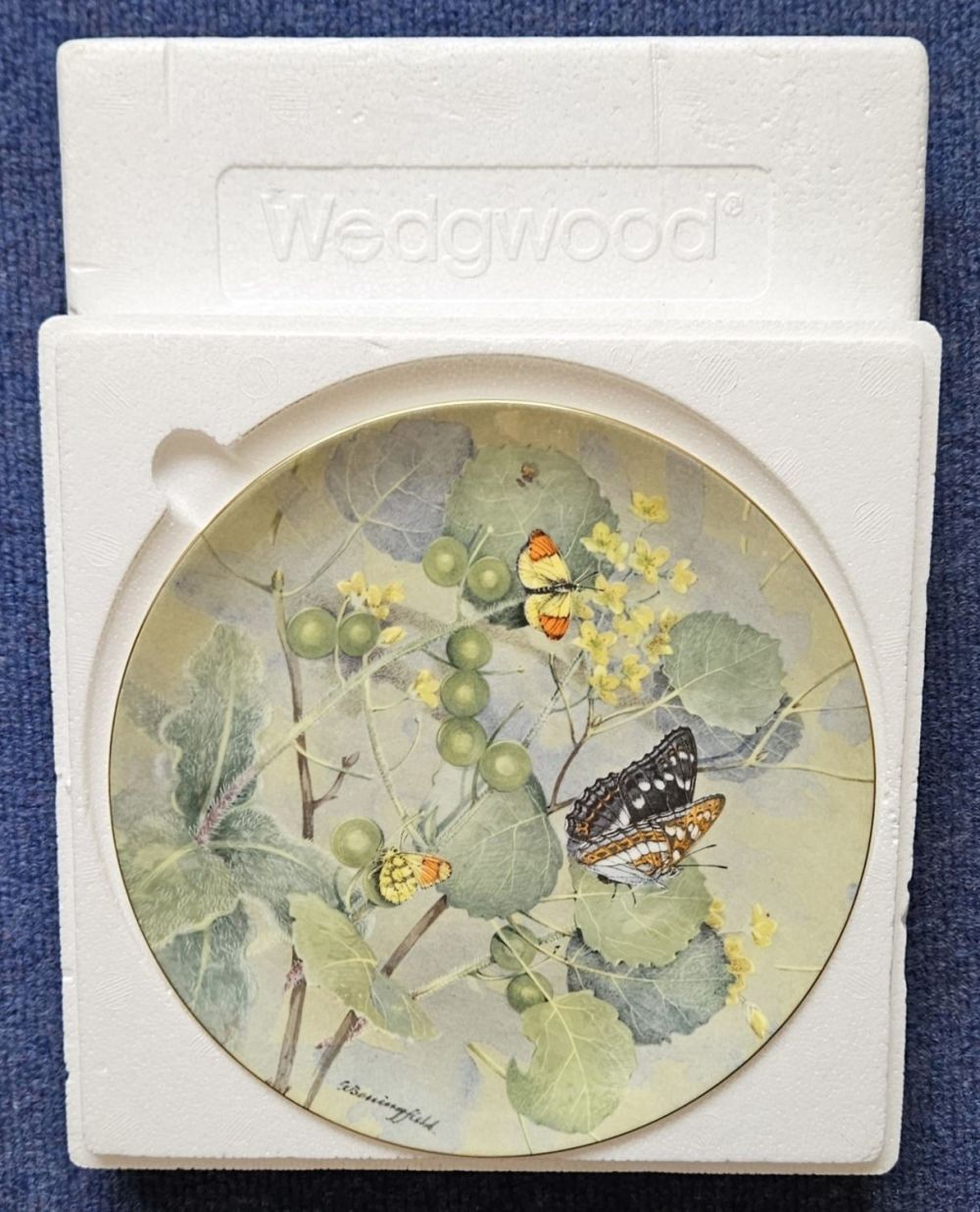 Lot 645: Endangered Species of European Butterflies by Gordon Beningfield...