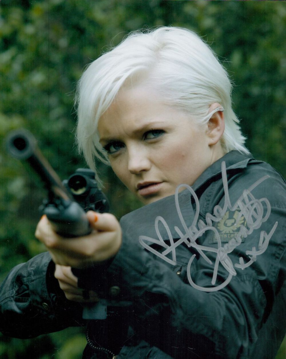 Lot 657: Hannah Spearritt signed 10x8 inch colour photo. Good...