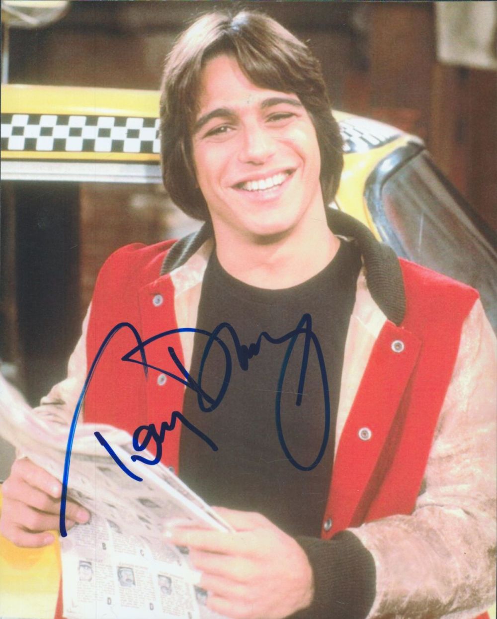 Lot 90: Tony Danza signed 10x8 inch colour photo. Good...