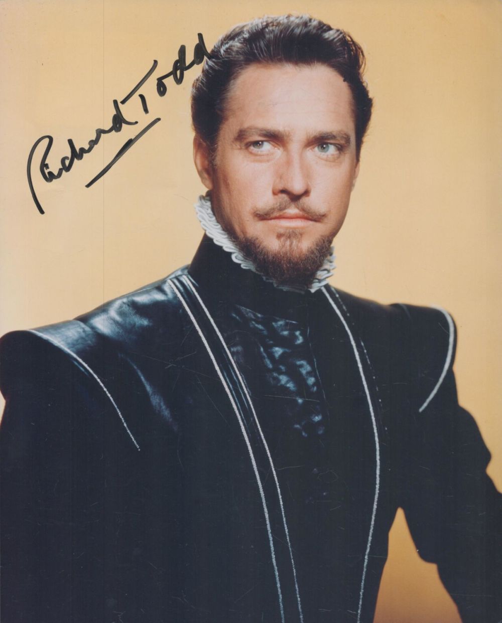Lot 95: Richard Todd signed 10x8 inch colour photo. Good...