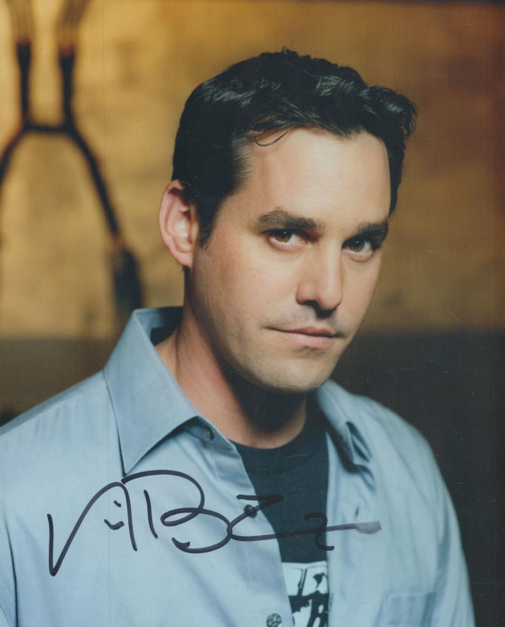 Lot 106: Nicholas Brendon signed 10x8 inch colour photo. Good...