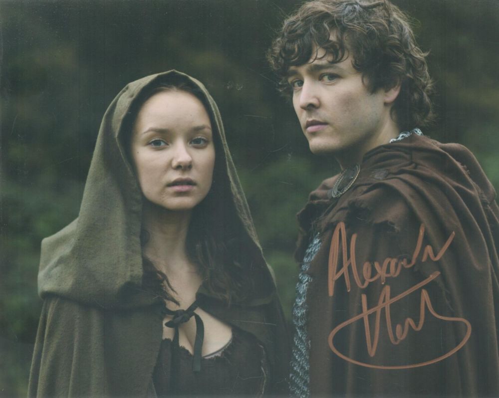 Lot 123: Alexander Vlahos signed 10x8 inch colour photo. Good...