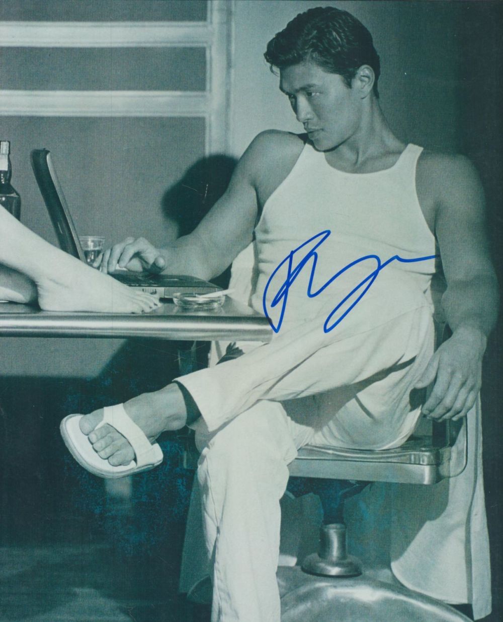 Lot 138: Rick Yune signed 10x8 inch colour photo. Good...