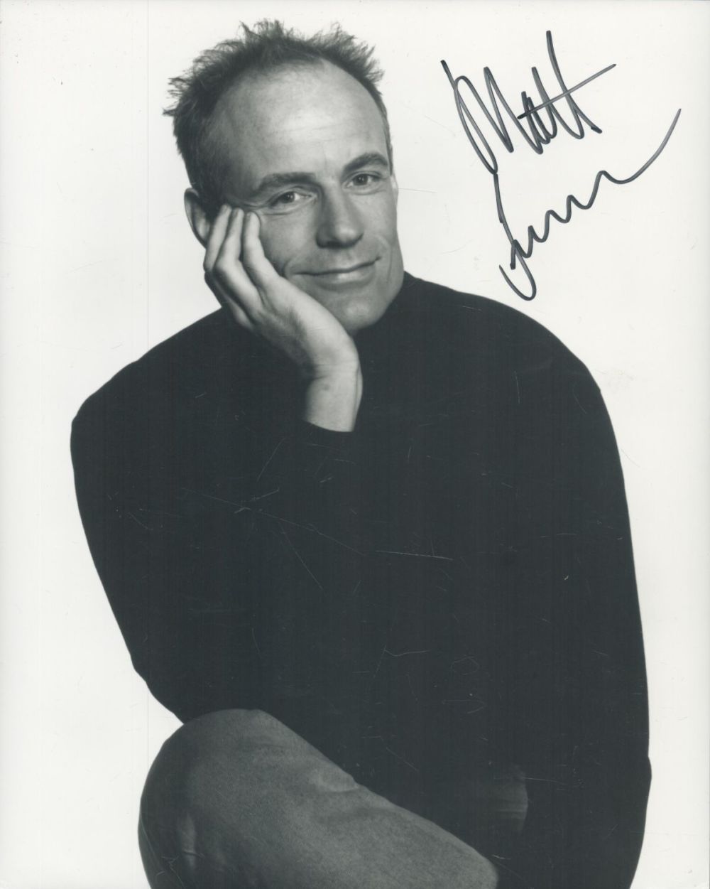 Lot 198: Matt Frewer signed 10x8 inch colour photo. Good...