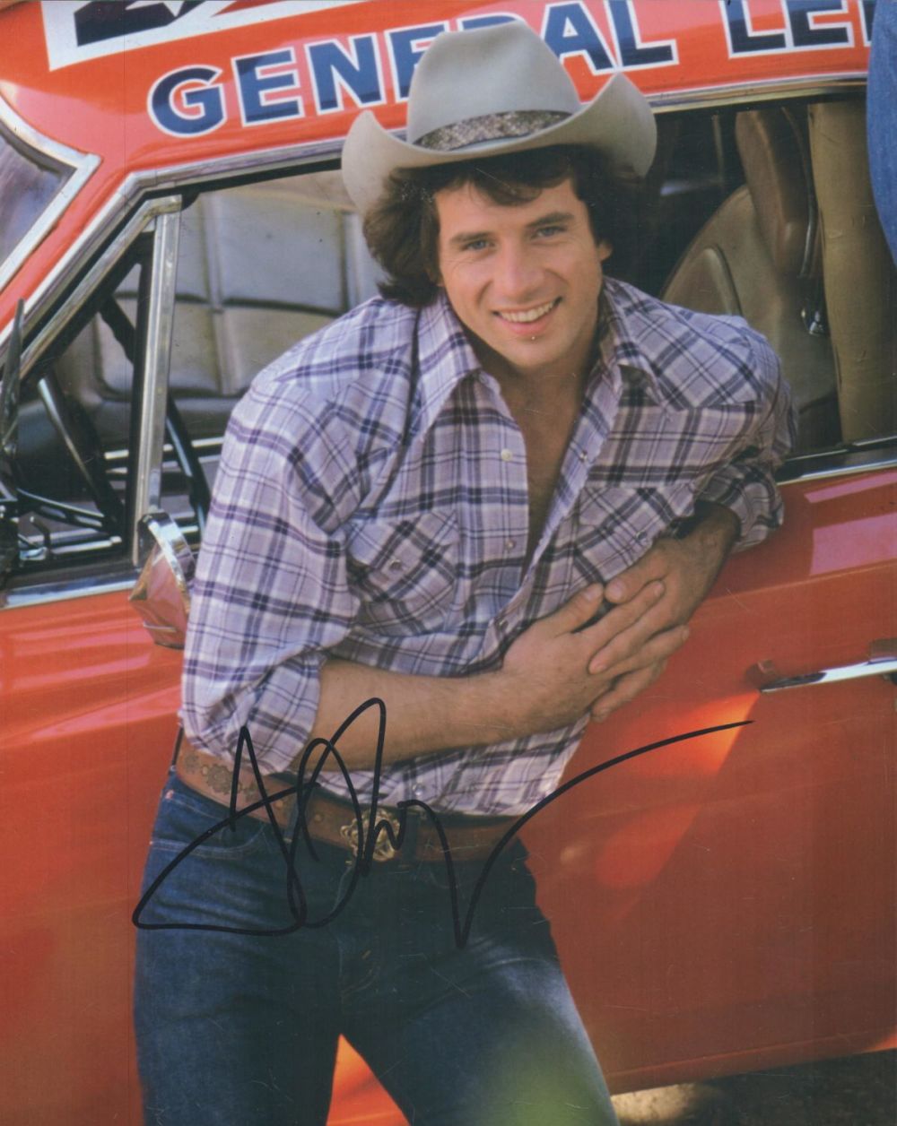 Lot 216: Tom Wopat signed Dukes Of Hazzard 10x8 inch...