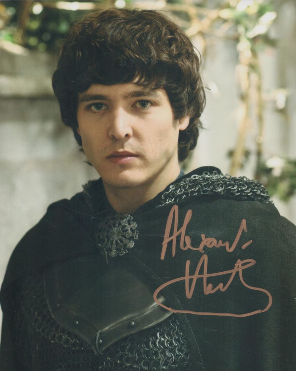 Lot 234: Alexander Vlahos signed 10x8 inch colour photo. Good...