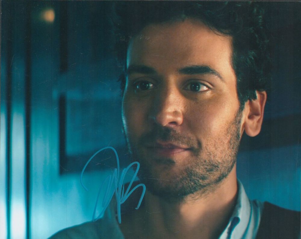 Lot 242: Josh Radnor signed 10x8 inch colour photo. Good...