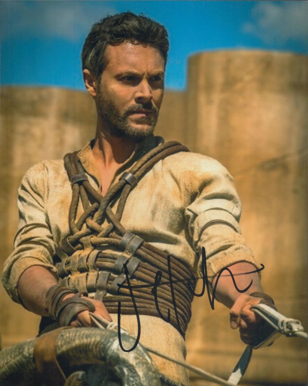 Lot 268: Jack Huston signed 10x8 inch colour photo. Good...