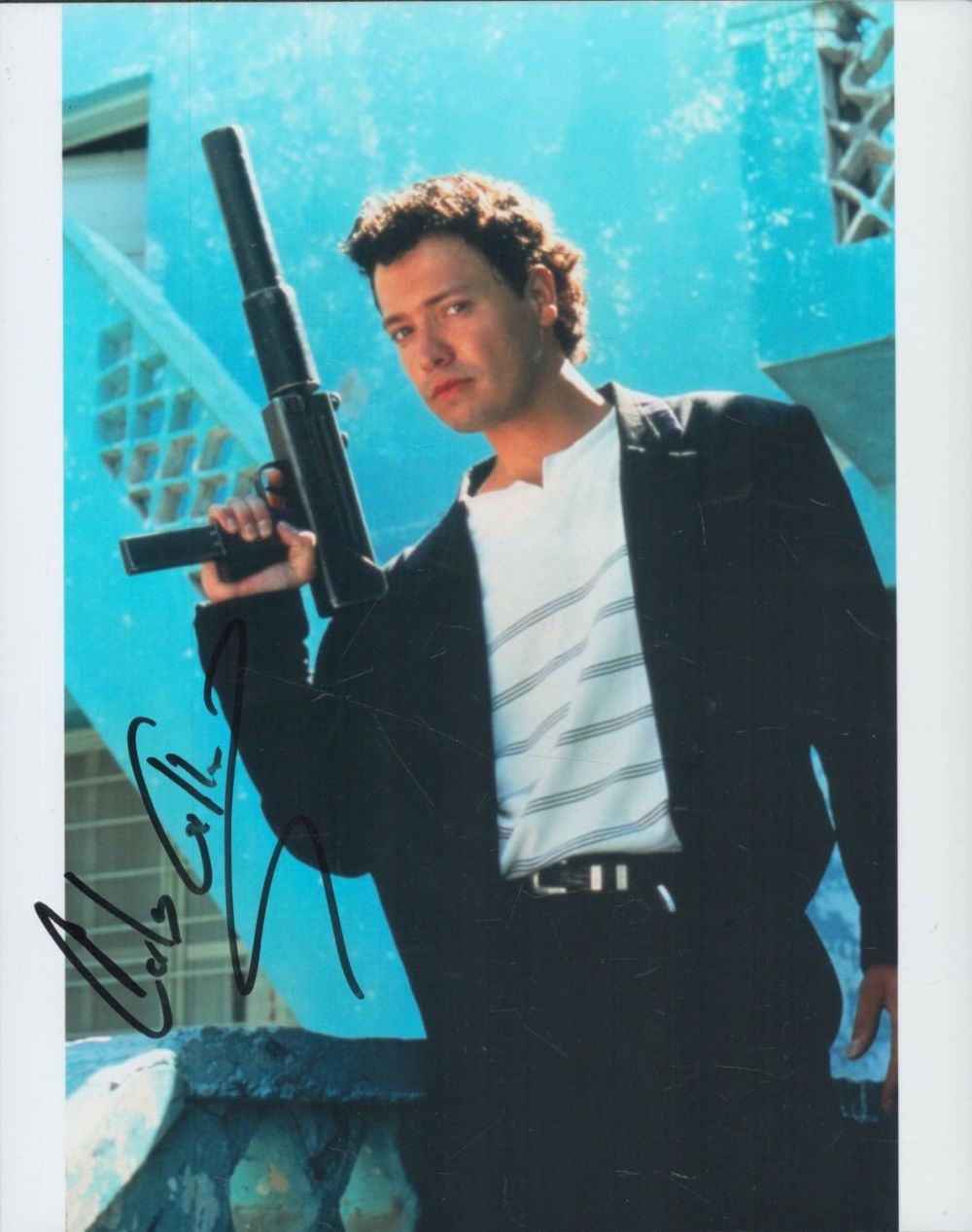 Lot 277: Carlos Gallardo signed 10x8 inch colour photo. Good...