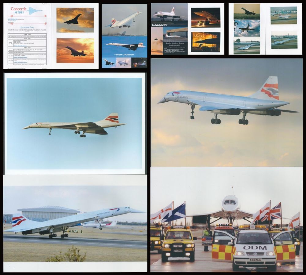 Lot 18: Concorde Retires collection approx. 40 assorted original colour...