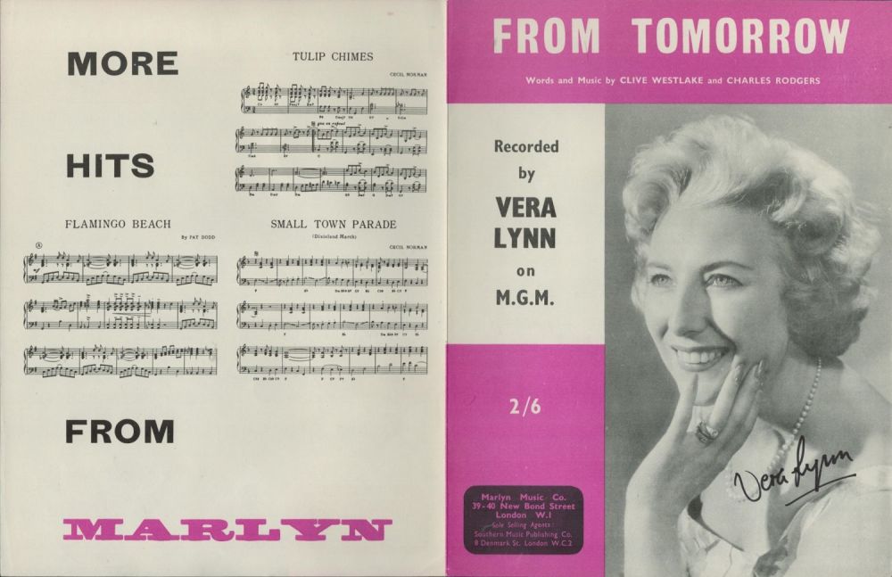 Lot 53: Vera Lynn English Singer and Entertainer Signed Vintage...